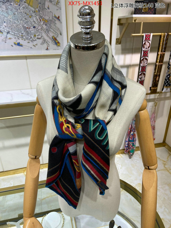 Scarf-LV customize best quality replica ID: MX1453 $: 75USD