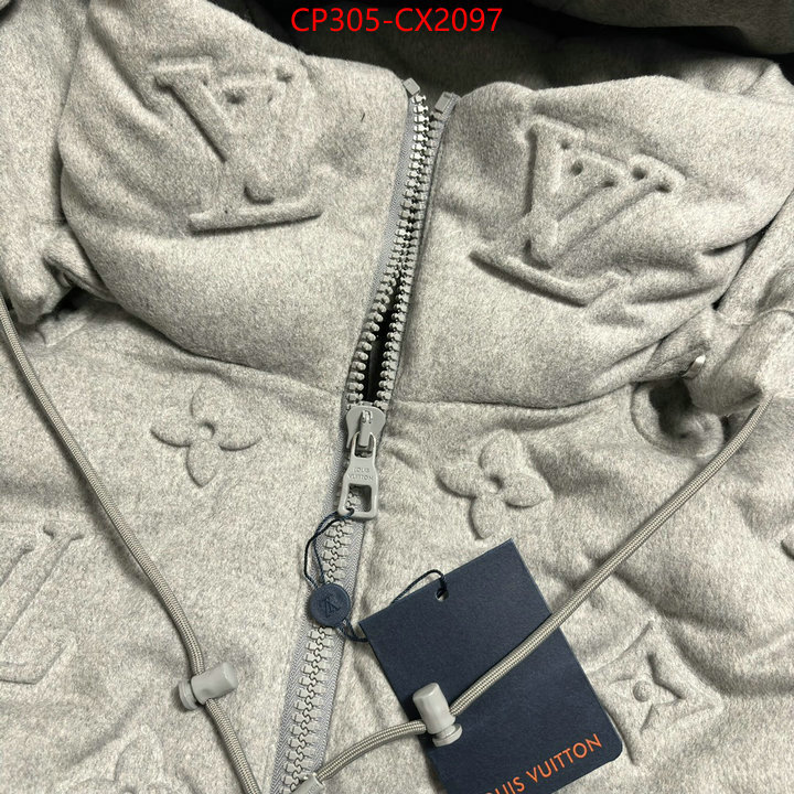 Down jacket Men-LV wholesale replica ID: CX2097 $: 305USD