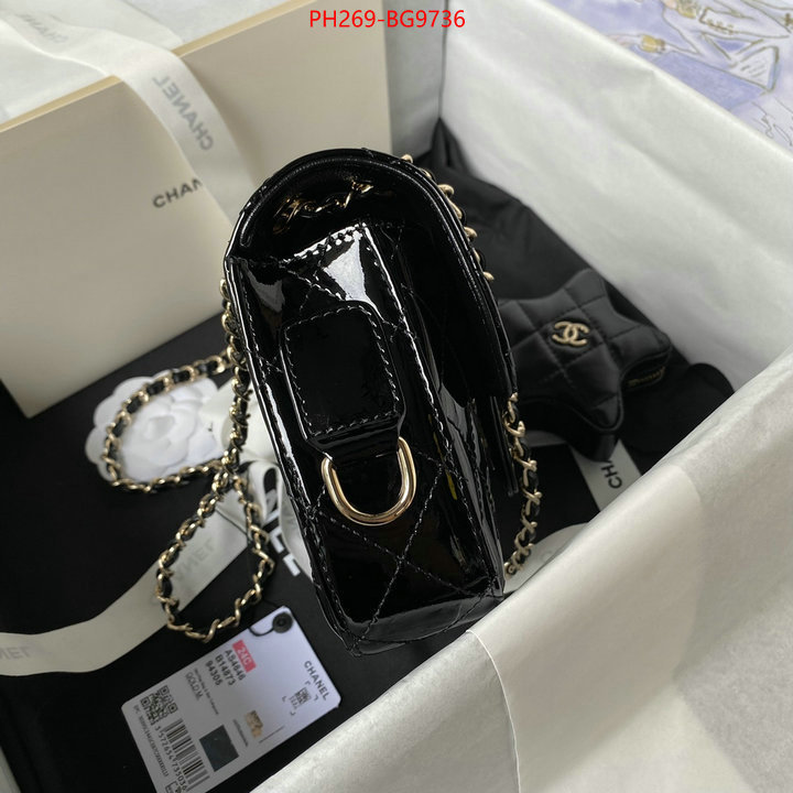 Chanel Bags(TOP)-Diagonal- fake designer ID: BG9736 $: 269USD,