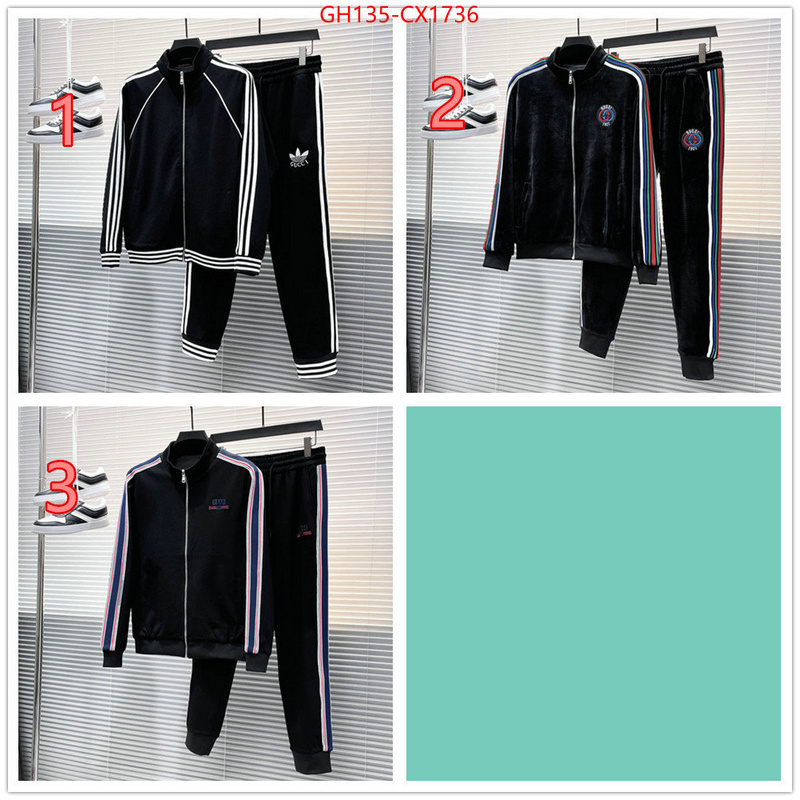 Clothing-Gucci can you buy replica ID: CX1736 $: 135USD