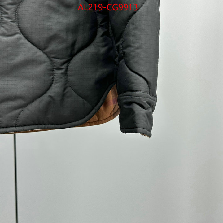 Down jacket Men-Burberry top perfect fake ID: CG9913 $: 219USD