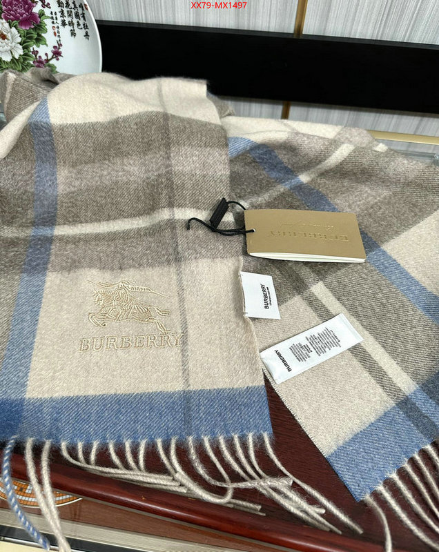 Scarf-Burberry cheap replica designer ID: MX1497 $: 79USD