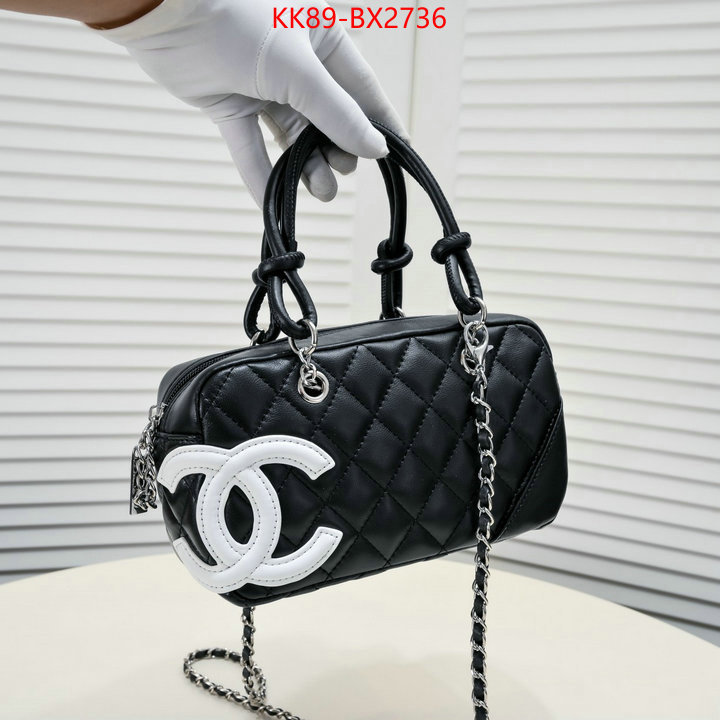 Chanel Bags(4A)-Diagonal- we provide top cheap aaaaa ID: BX2736 $: 89USD,