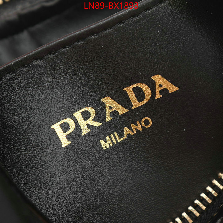 Prada Bags (4A)-Diagonal- luxury 7 star replica ID: BX1898 $: 89USD,