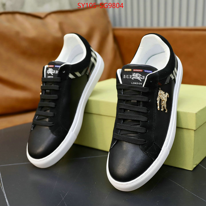 Men Shoes-Burberry quality aaaaa replica ID: SG9804 $: 105USD