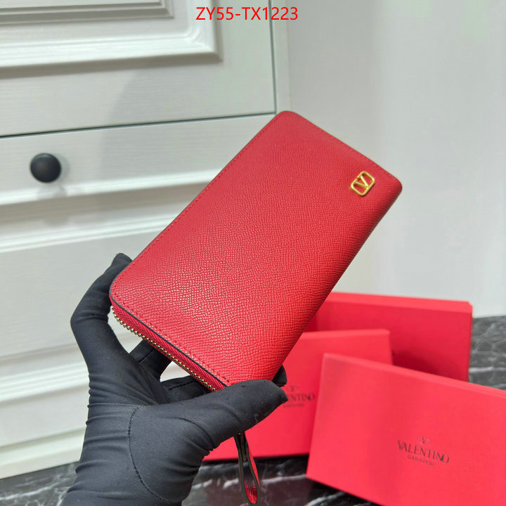 Valentino Bags(4A)-Wallet what best replica sellers ID: TX1223 $: 55USD,