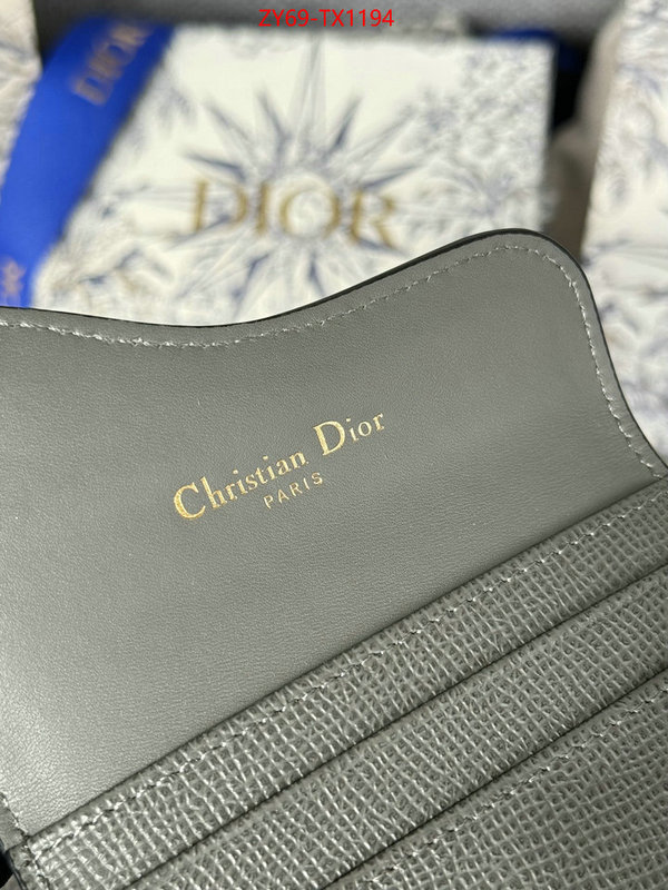 Dior Bags(4A)-Wallet- the best ID: TX1194 $: 69USD,