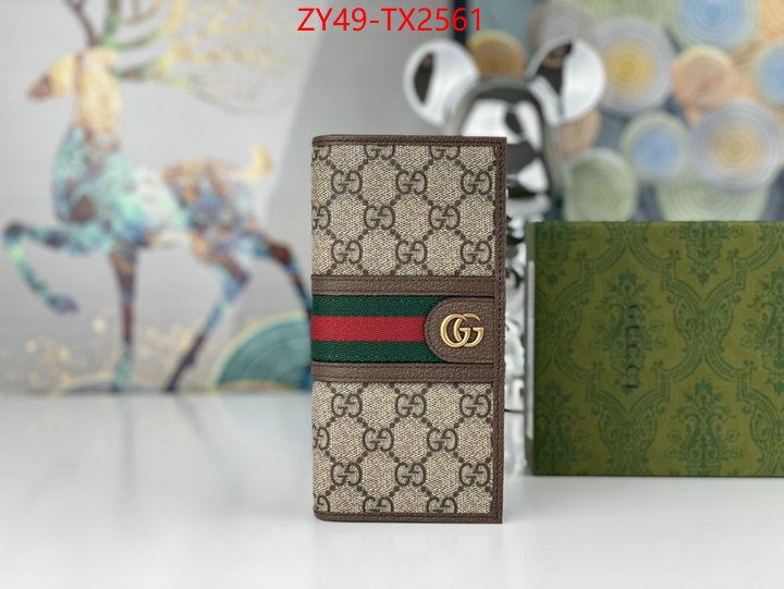 Gucci Bags(4A)-Wallet- best site for replica ID: TX2561 $: 49USD,