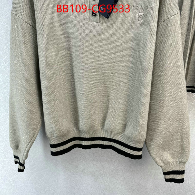 Clothing-Prada where could you find a great quality designer ID: CG9533 $: 109USD