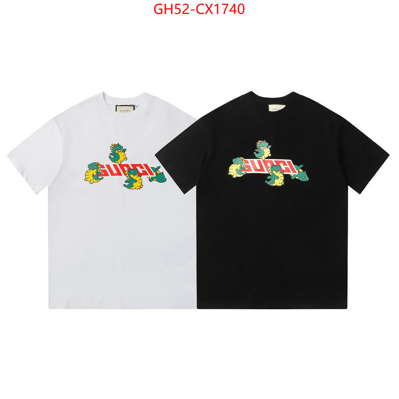 Clothing-Gucci good ID: CX1740 $: 52USD