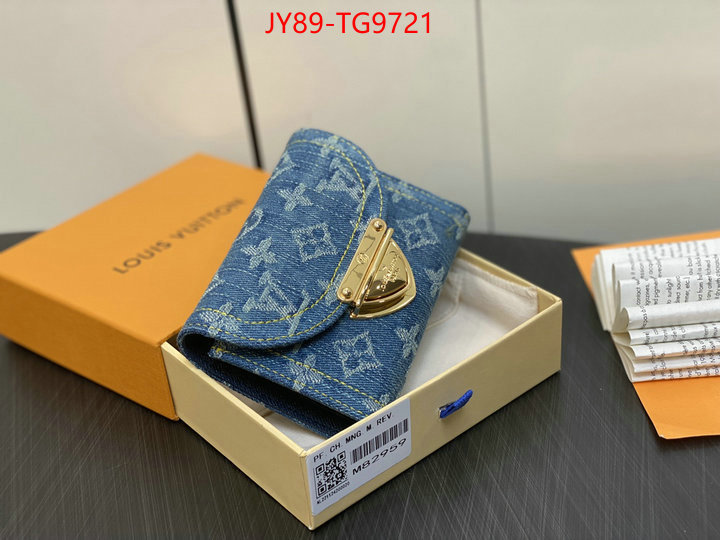 LV Bags(TOP)-Wallet top designer replica ID: TG9721 $: 89USD,