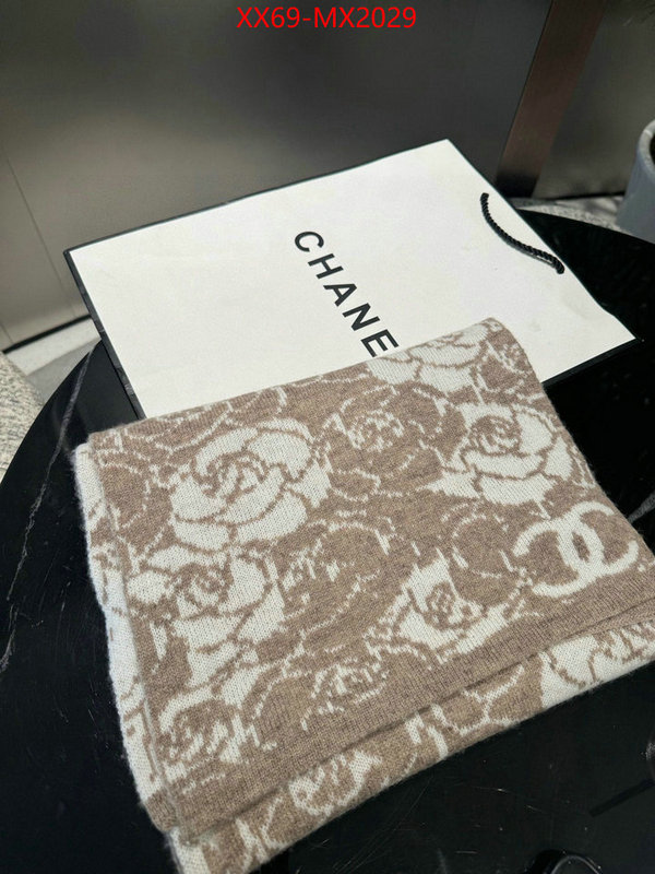 Scarf-Chanel designer high replica ID: MX2029 $: 69USD