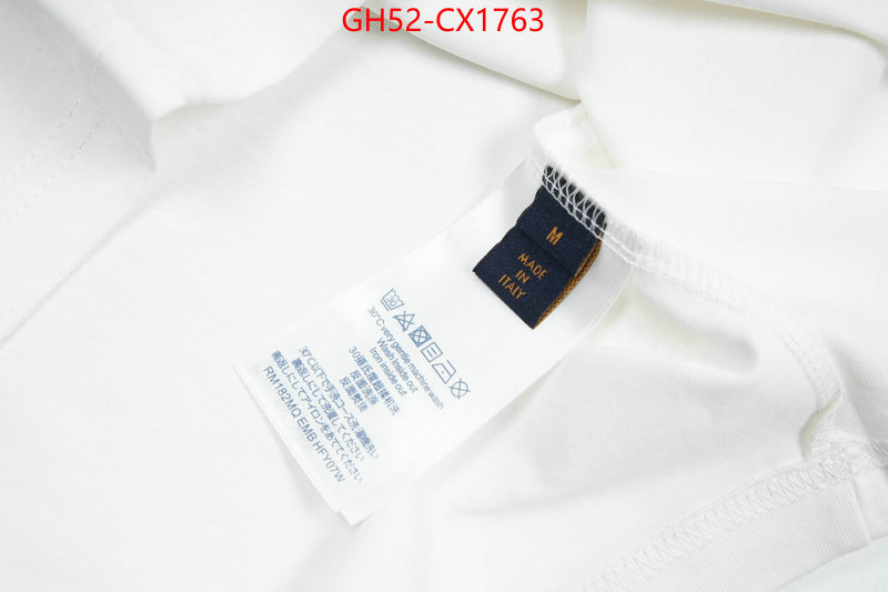 Clothing-LV the best quality replica ID: CX1763 $: 52USD