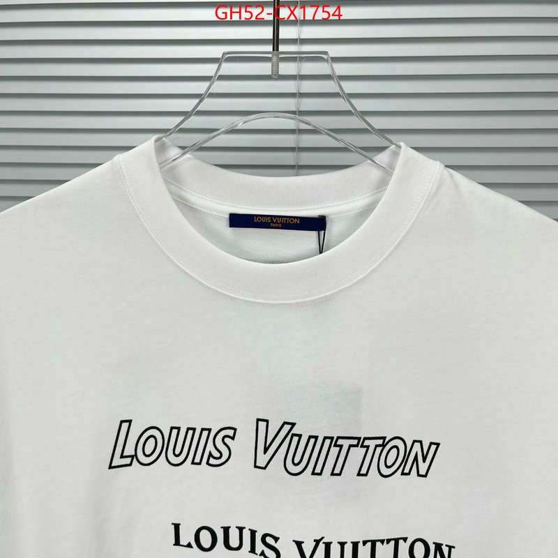 Clothing-LV replica wholesale ID: CX1754 $: 52USD