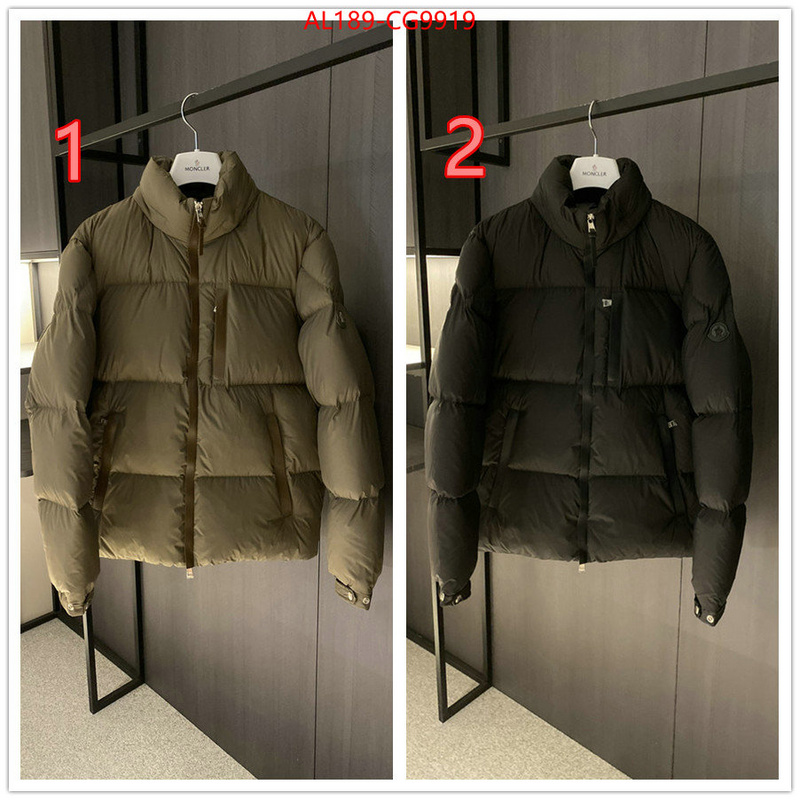 Down jacket Men-Moncler the quality replica ID: CG9919 $: 189USD