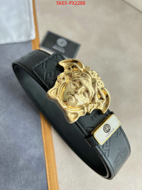 Belts-Versace top fake designer ID: PX2288 $: 65USD