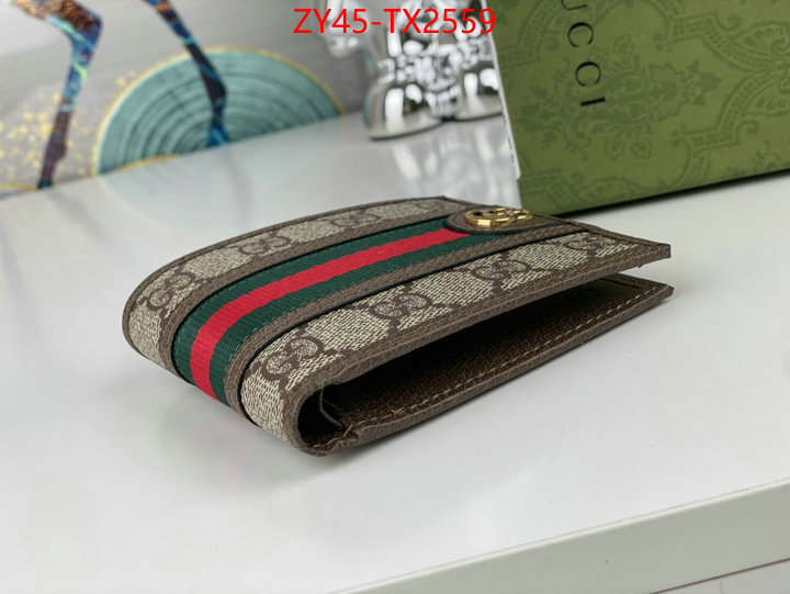 Gucci Bags(4A)-Wallet- knockoff ID: TX2559 $: 45USD,