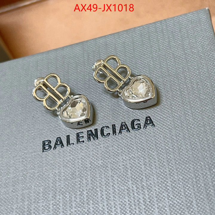Jewelry-Balenciaga replica 1:1 high quality ID: JX1018 $: 49USD