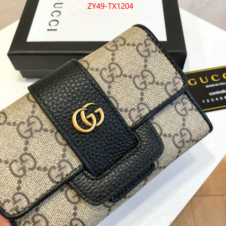Gucci Bags(4A)-Wallet- online sales ID: TX1204 $: 49USD,