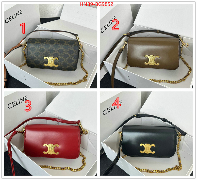 CELINE Bags(4A)-Triomphe Series best replica quality ID: BG9852 $: 89USD,