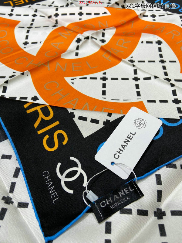 Scarf-Chanel replica 1:1 high quality ID: MX2810 $: 55USD