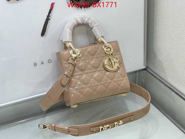 Dior Bags(4A)-Lady- unsurpassed quality ID: BX1771 $: 99USD