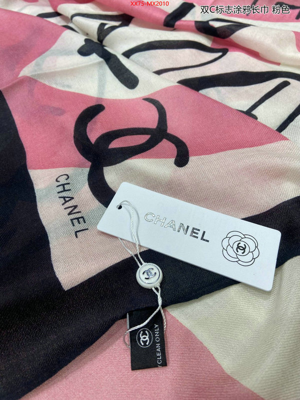 Scarf-Chanel luxury cheap ID: MX2010 $: 75USD