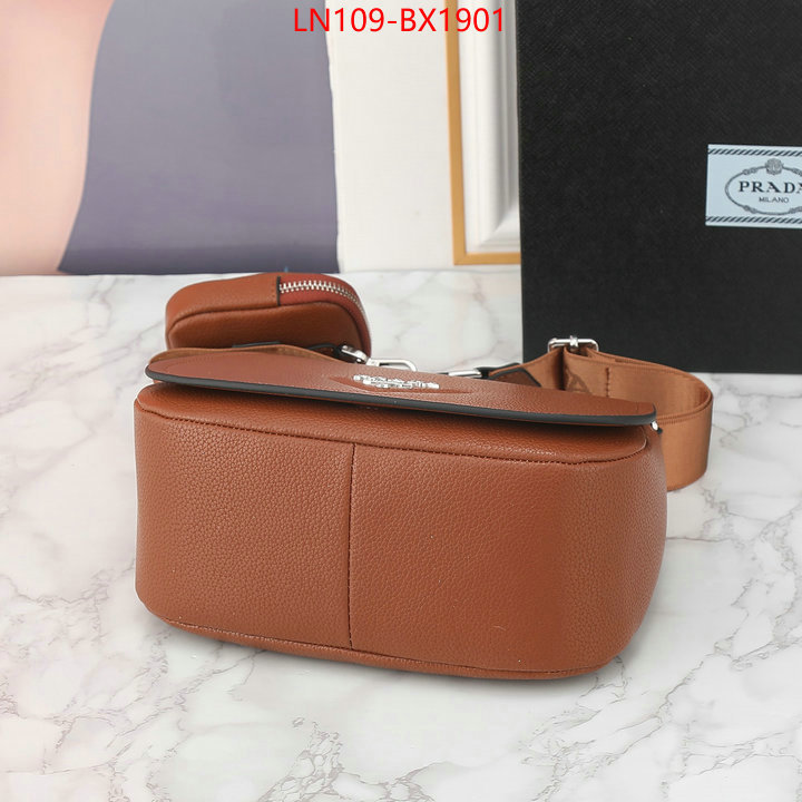 Prada Bags (4A)-Diagonal- where can you buy replica ID: BX1901 $: 109USD,