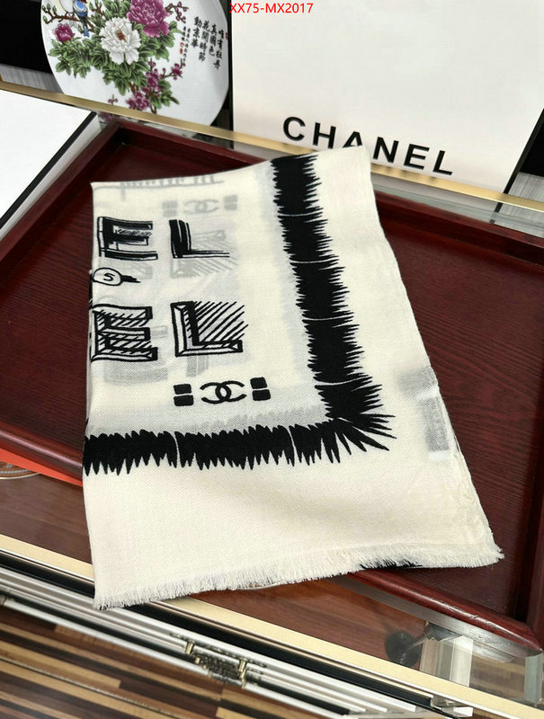 Scarf-Chanel luxury cheap ID: MX2017 $: 75USD