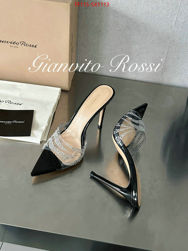 Women Shoes-Gianvito Rossi 2023 luxury replicas ID: SX1113 $: 115USD