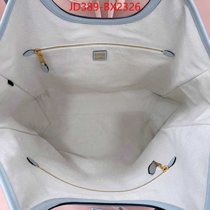 Miu Miu Bags(TOP)-Handbag- top fake designer ID: BX2326 $: 389USD,