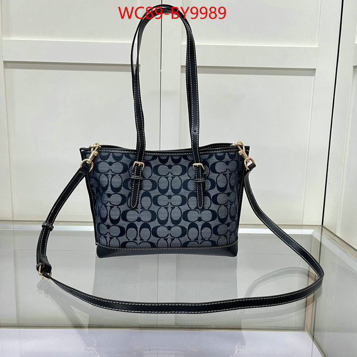 Coach Bags(4A)-Tote- is it ok to buy replica ID: BY9989 $: 89USD,