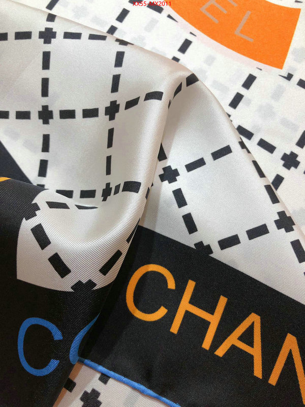 Scarf-Chanel buy high-quality fake ID: MX2011 $: 55USD