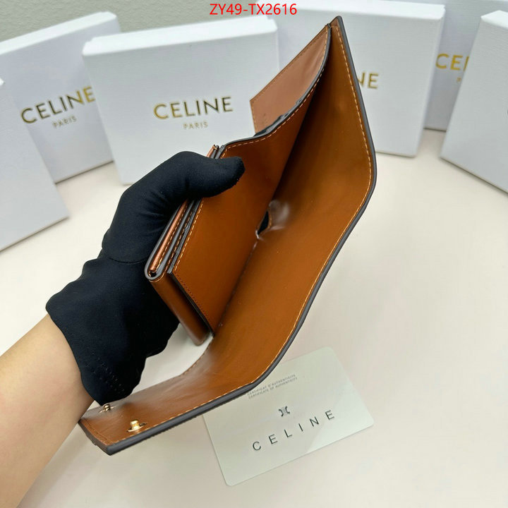 CELINE Bags(4A)-Wallet at cheap price ID: TX2616 $: 49USD,