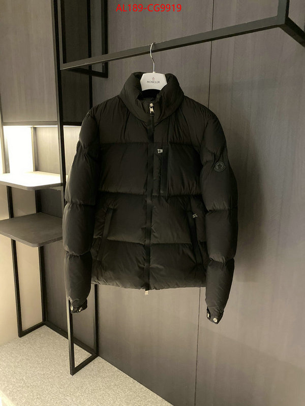 Down jacket Men-Moncler the quality replica ID: CG9919 $: 189USD