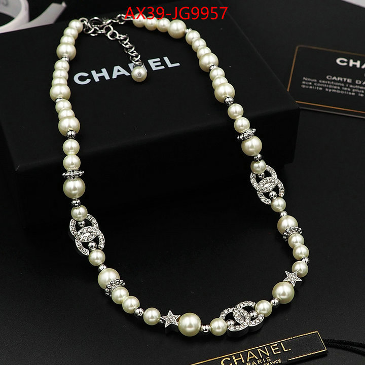 Jewelry-Chanel outlet sale store ID: JG9957 $: 39USD