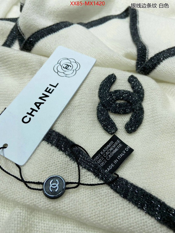 Scarf-Chanel replicas buy special ID: MX1420 $: 85USD