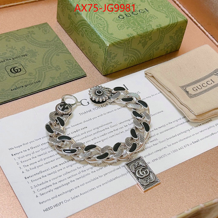 Jewelry-Gucci top quality ID: JG9981 $: 75USD