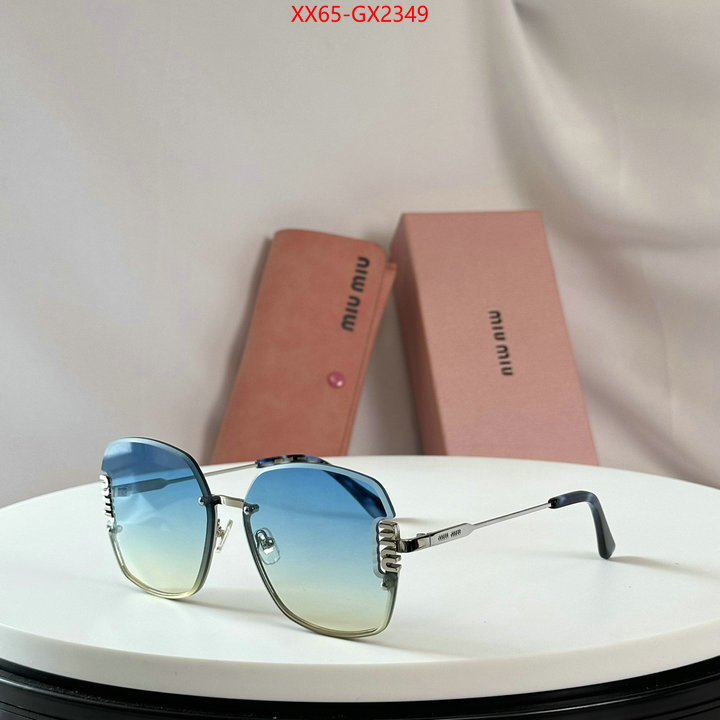 Glasses-Miu Miu replica designer ID: GX2349 $: 65USD