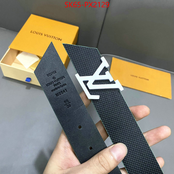 Belts-LV fashion designer ID: PX2129 $: 65USD