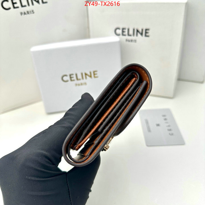 CELINE Bags(4A)-Wallet at cheap price ID: TX2616 $: 49USD,