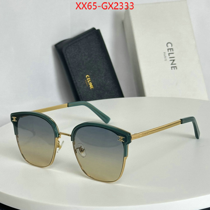 Glasses-CELINE buy top high quality replica ID: GX2333 $: 65USD
