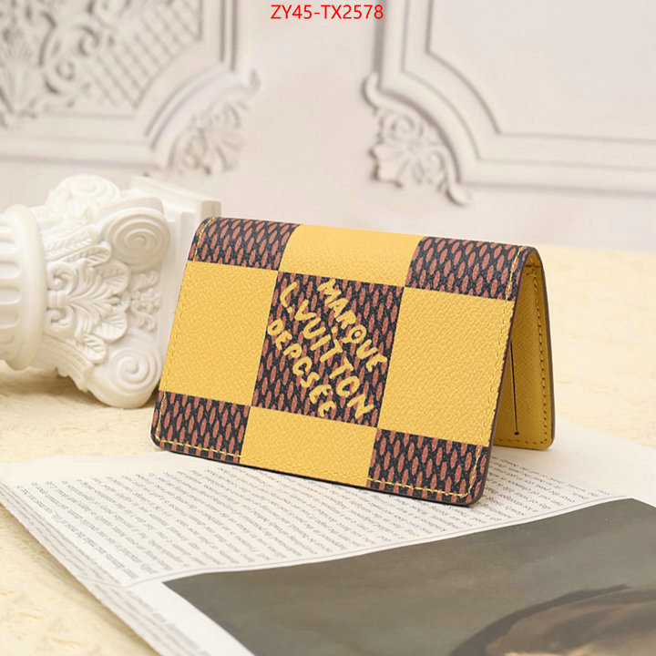 LV Bags(4A)-Wallet buy top high quality replica ID: TX2578 $: 45USD,