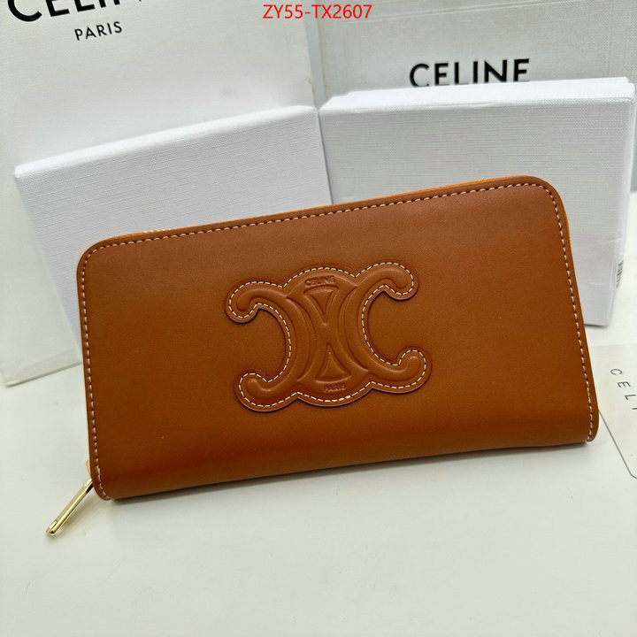 CELINE Bags(4A)-Wallet what is a 1:1 replica ID: TX2607 $: 55USD,