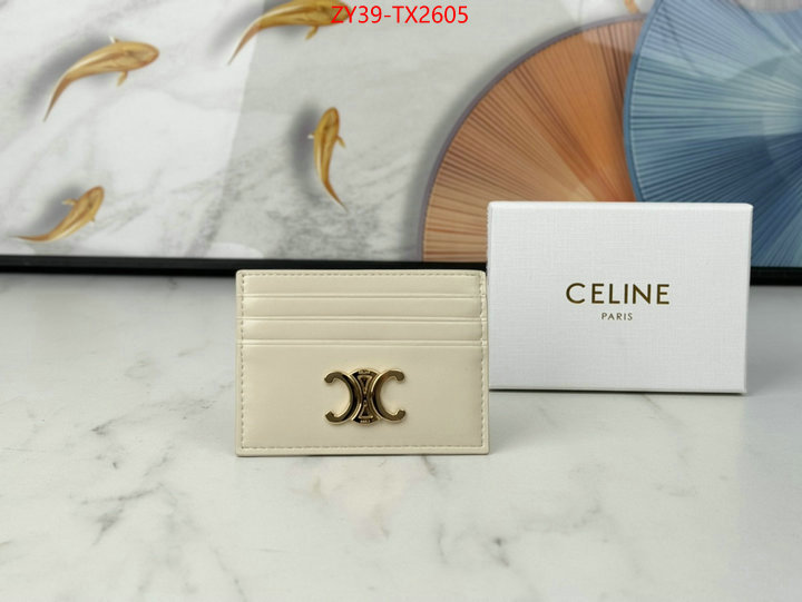 CELINE Bags(4A)-Wallet high quality happy copy ID: TX2605 $: 39USD,