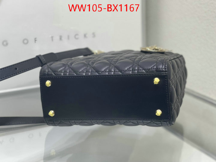 Dior Bags(4A)-Lady- high quality 1:1 replica ID: BX1167 $: 105USD,