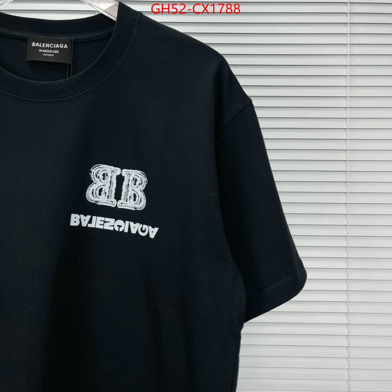 Clothing-Balenciaga fashion designer ID: CX1788 $: 52USD