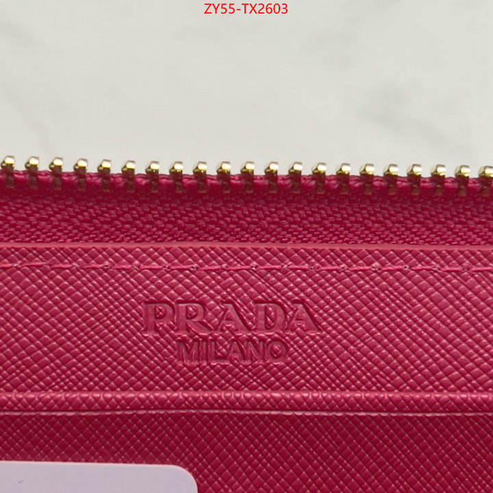 Prada Bags (4A)-Wallet flawless ID: TX2603 $: 55USD,