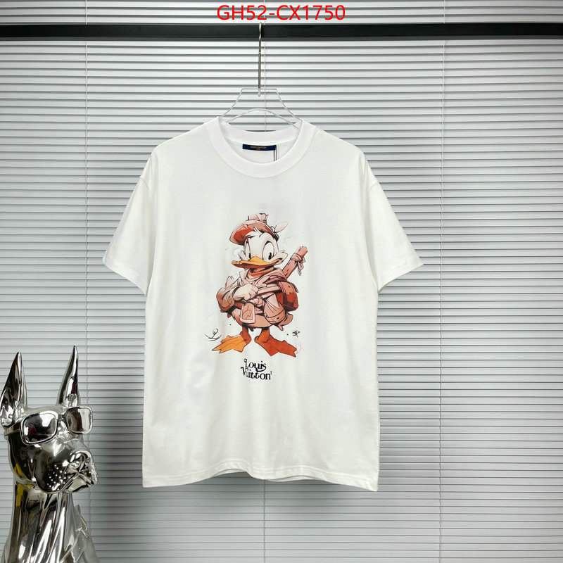 Clothing-LV highest quality replica ID: CX1750 $: 52USD