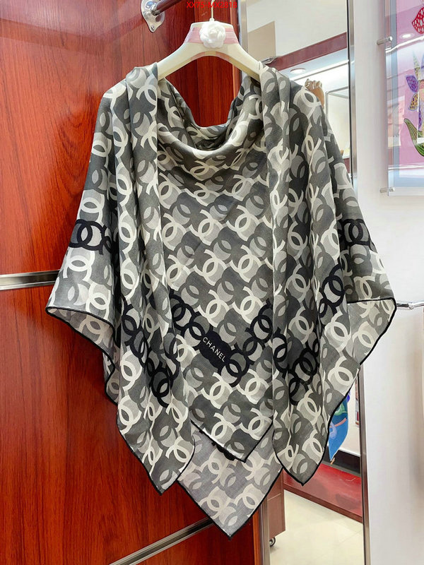 Scarf-Chanel top quality fake ID: MX2818 $: 75USD